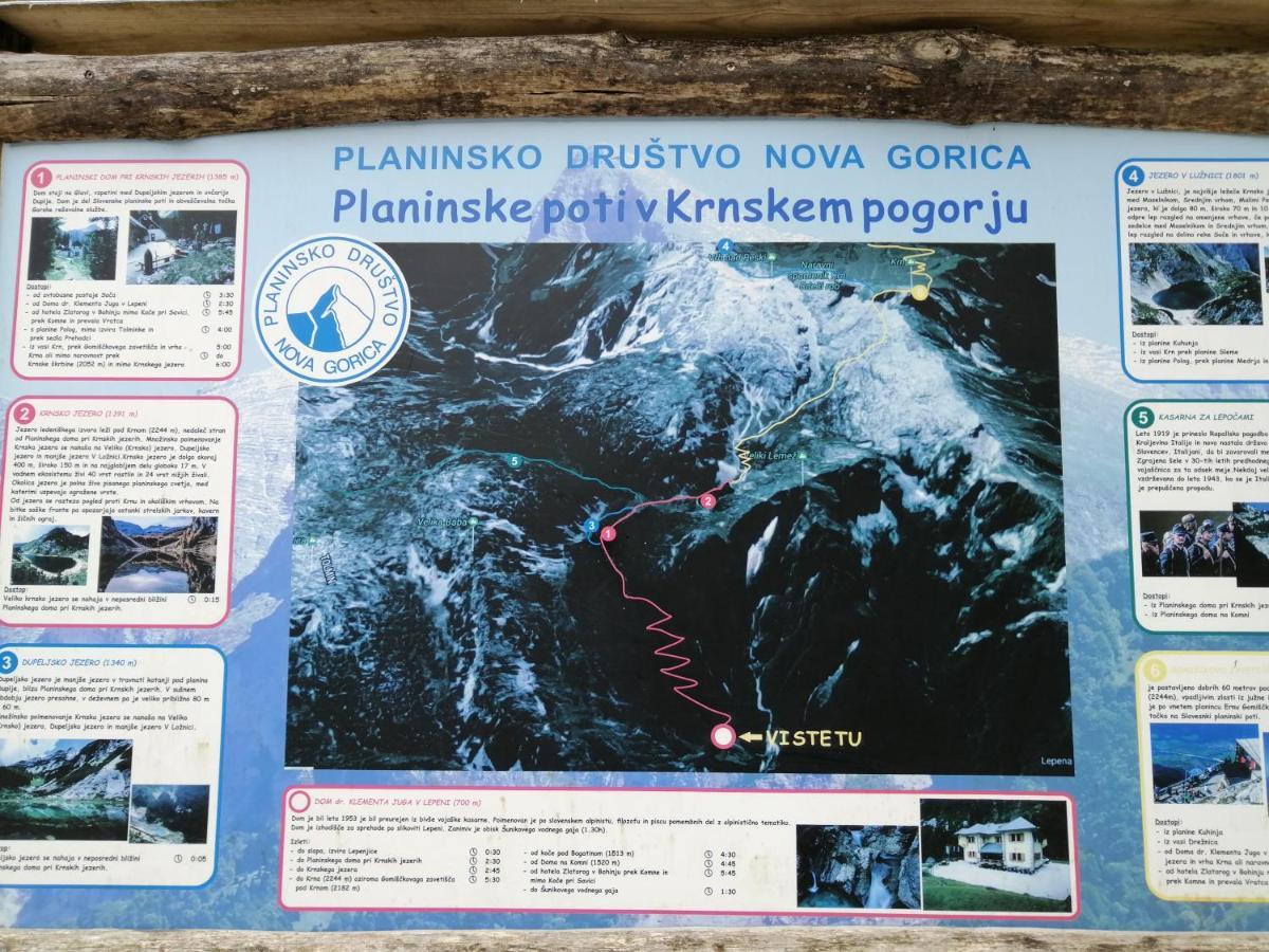 Pocitnisko Stanovanje Planja Soca Exterior photo